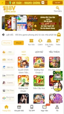 188V Casino cung cấp Tải về ứng dụng